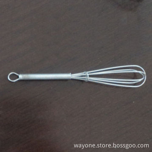 Stainless steel mini whisk, function for household manual egg mixer and kitchen
